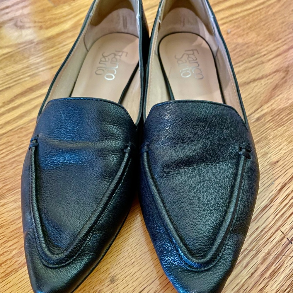 Franco Sarto Susie Loafer - Black leather